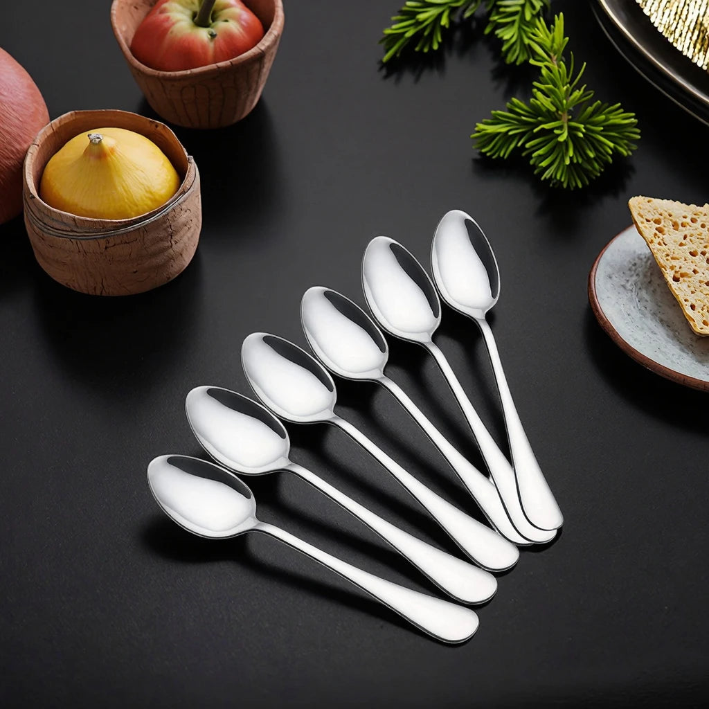 1pc Premium Quality Mirror Polish Gold Table Forks and Spoons Stainless Steel 18/0 Durable Flatware Set