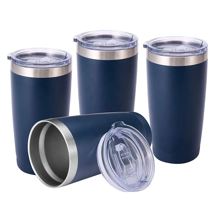 Customized Logo Travel 20oz Tumbler Mugs Coffee Cup 20 oz Outdoor Stainless Steel Insulated Tumblers Wholesale Bulk