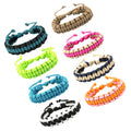 Factory High Quality Adjusted Adjustable Closure Multicolor Paracord Survival Bracelets