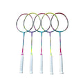 Konmat Sports Esper 30 LBS Tension Graphite-Fiber Badminton Racket Durable 58g Without Strings Woven Technique Hard to Moderate