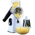 Hand Held Rotary Grater Twist Manual Food Shredder Manual Rotary Drum Grater Kitchen Vegetable Slicer