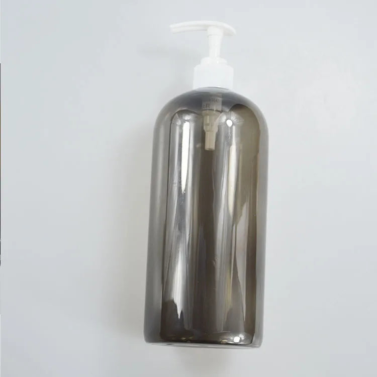 32oz 1L Round Shoulder PET Bottle 1 Liter Cosmetic Shampoo  Pump Bottle
