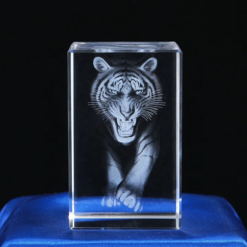 Wholesale Crystal Cube Photo Frame 2D/3D Laser Carved UV Printed Engraved 'Love' for Wedding Anniversary Birthday Gifts Friends