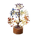 Natural Crystal Chips Stone Gravel Money Tree Healing Seven Chakra Tree for Desktop Ornament