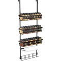 E120 Kitchen Spice Jar Drawer Organizer Spice Jar Organizer Hanging Drawer Organizer Adhesive Adjustable Under Shelf Spice Rack