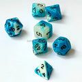 Resin Pink Pretty Purple DnD Dice Anime Bone Cthulhu Dnd Dice D&d Rolling D10 D20 Dice Set