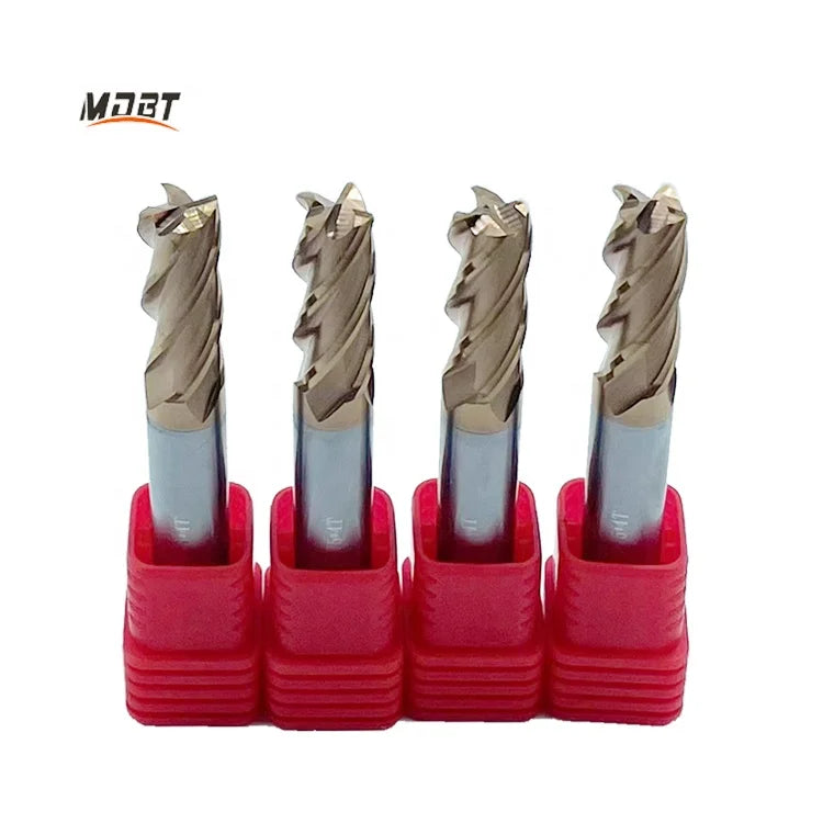 MDBT Solid Carbide Endmill HRC55 CNC Cutter Tool for Molino De Extremo Metal Square Milling Cutter Router Bits