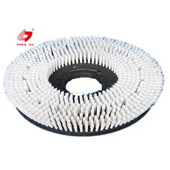 Zhenda PP Material White Resistant Floor Scrubber Disc Brush for Cleaning