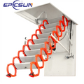 Indoor Electric Aluminum Folding Extension Ladders with 300kg Load Capacity Contemporary Design for Household Use