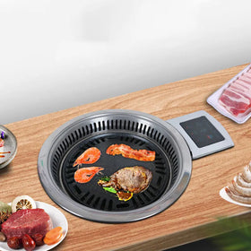 Korean 2000w Infrared Smokeless Electric Grill Electric Barbecue Oven