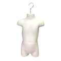 Toddler Kids Back Cutout Mannequin Torso Set and Hooks