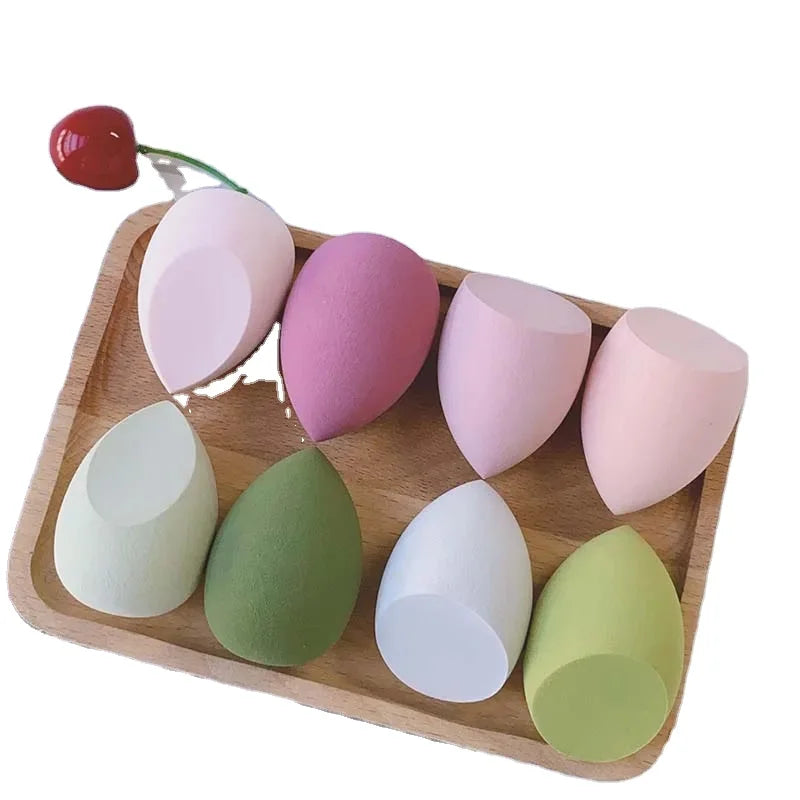 1Pcs Multi-color Hydrophilic Polyurethane Makeup Sponge Set-Washable Cosmetic Puff for Foundation & Concealer Application