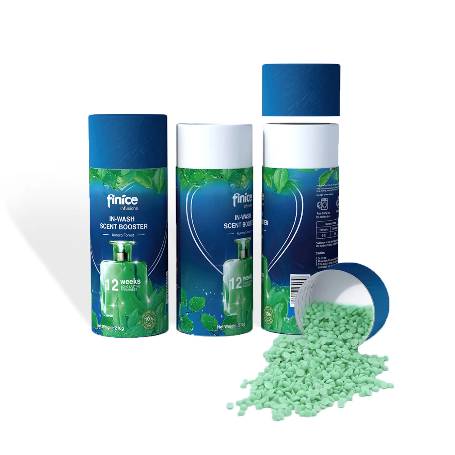 FNC921 Finice Disposable Long-Lasting Strong Scent Booster Beads Eco-Friendly Bathroom Use Rose Flavor Fragrance