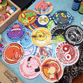 Hot Selling Custom Embroidery Patches Heart Shape 3D Iron-On Fabric Custom Color & Sizes for Clothing Bags Shoes