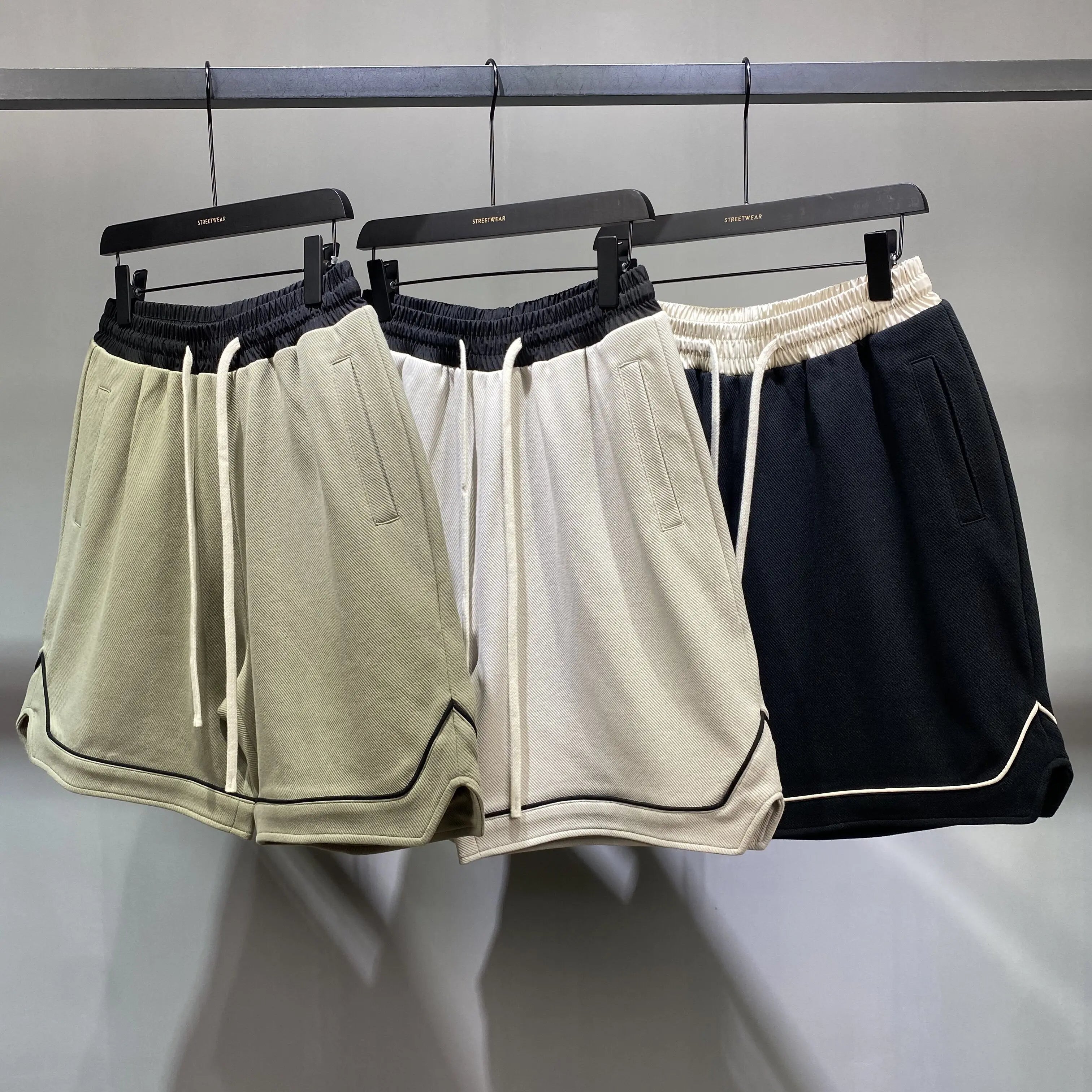 Custom Men Shorts Sets Customized logo Mens Matching Two Piece Summer 2 Piece Short Set for Men