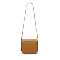 New OEM ODM Custom Printed Logo Luxury Fashion Portable Small Flip Cover Style Genuine Leather Women's Crossbody Shoulder Bag