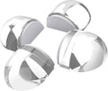Self-Adhesive Invisible Door Stopper Clear Silicone Rubber Buffer Pads Reusable and Washable Acrylic Door Stoppers