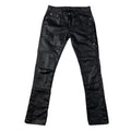 DENIMGUYS Hip Hop Style Men's Streetwear Skinny Straight Waxing-coated Jeans
