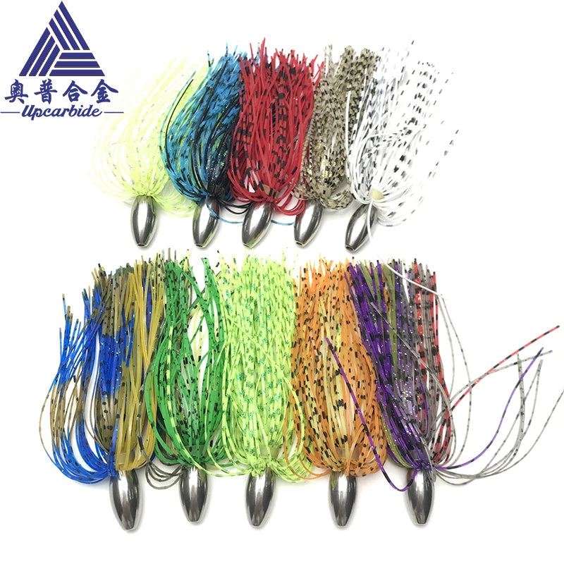 1.8g~70g Colorful Trail Tungsten Flipping Weight with High Density OEM Customizable Polished Surface Fishing Zzup YG6
