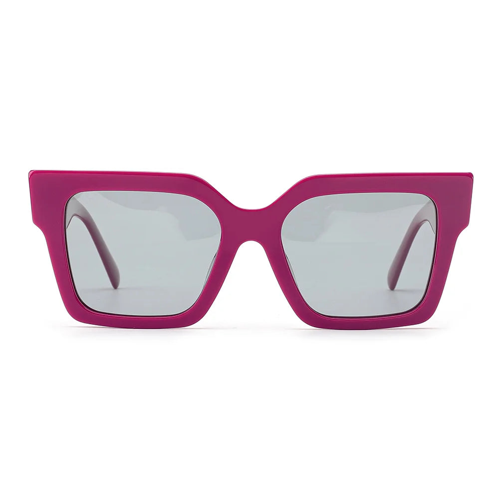 VIFF MB1233A High Quality Square Sun Glasses  Luxury Acetate Sunglasses