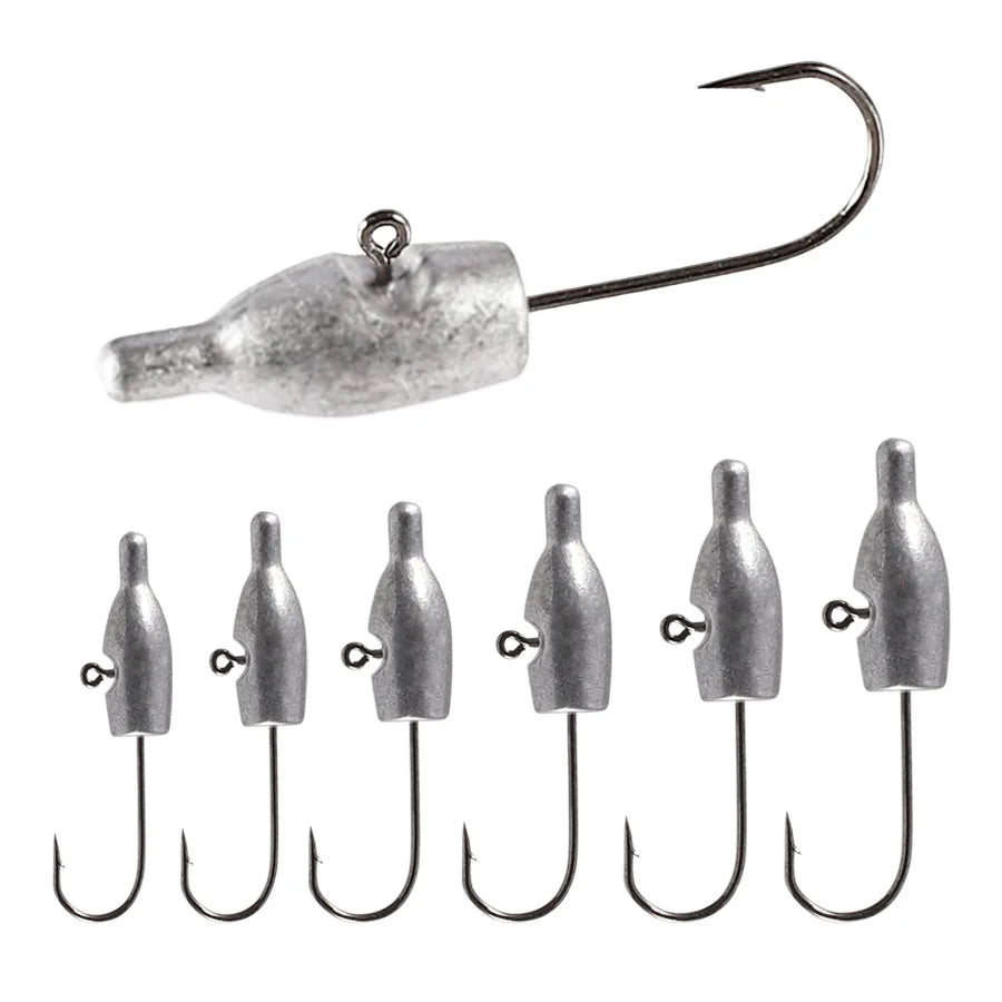 Fishing Hook for Soft Worm 1g 1.3g 1.9g 2.5g 3g 3.5g 4g 5g Lead Head Hook