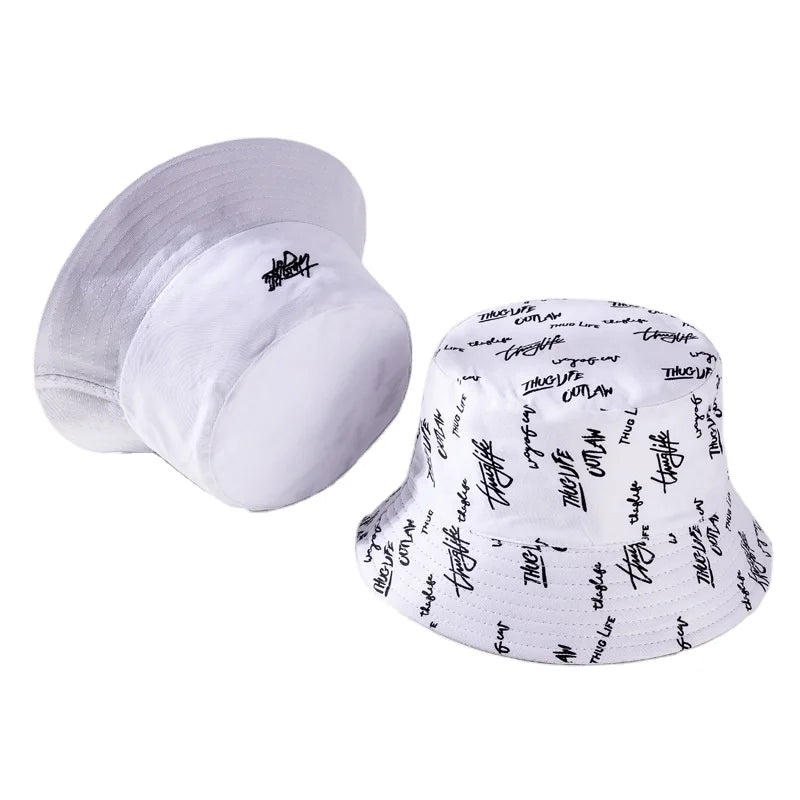 Wholesale Cheap Custom Adult Women Fashion Design Summer Sun Reversible Embroidery Bucket Caps Hat