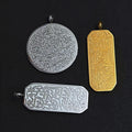 Vintage Muslim Quran Allah  Pendant Stainless Steel Religious 18k Gold Islam Jewelry Necklace Alhamdulillah Pendant