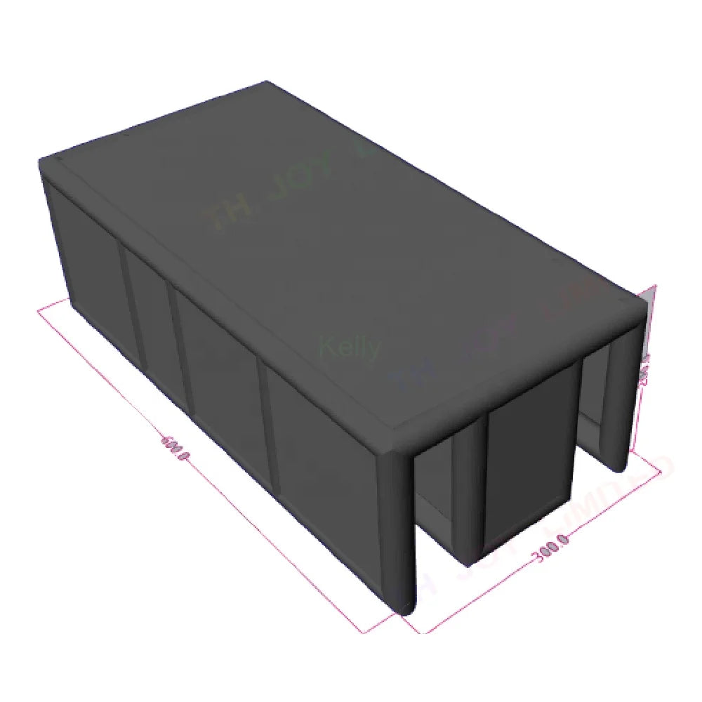 Free Door Shipping 6*3m Small Inflatable Maze Tag for Sale