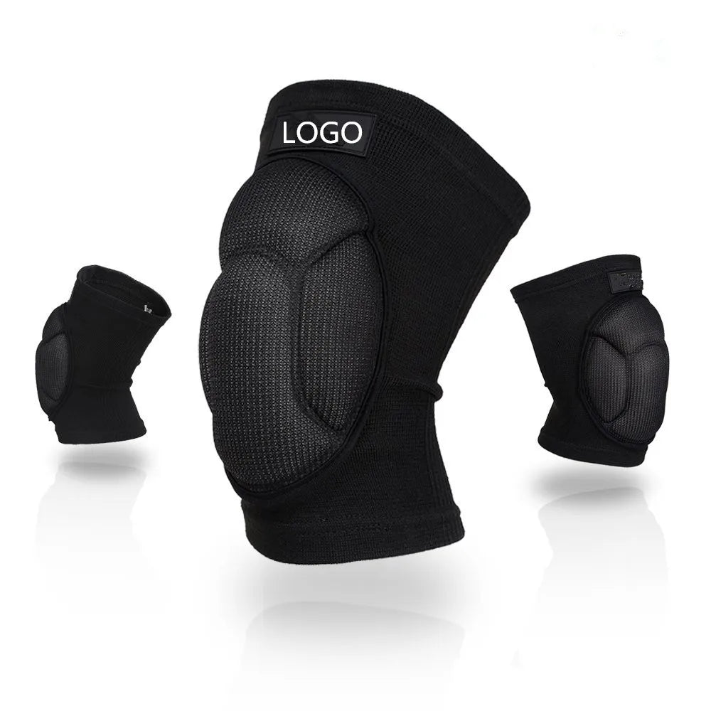 Custom Soft Breathable Men Women Kids Knee Pads for Cycling Volleyball Football Dance Yoga Tennis Running Elbow & Knee Pads