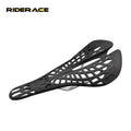 RIDERACE  Mountain Bike Super Light Plastic Saddle Bicycle Spider Ergonomics Hollow Breathable Saddle Seat PVC Cushion MTB Part