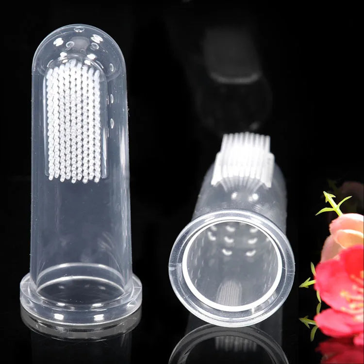 Best Selling Eco-Friendly Fingersilicone Dog Toothbrush for Tooth Cleaning