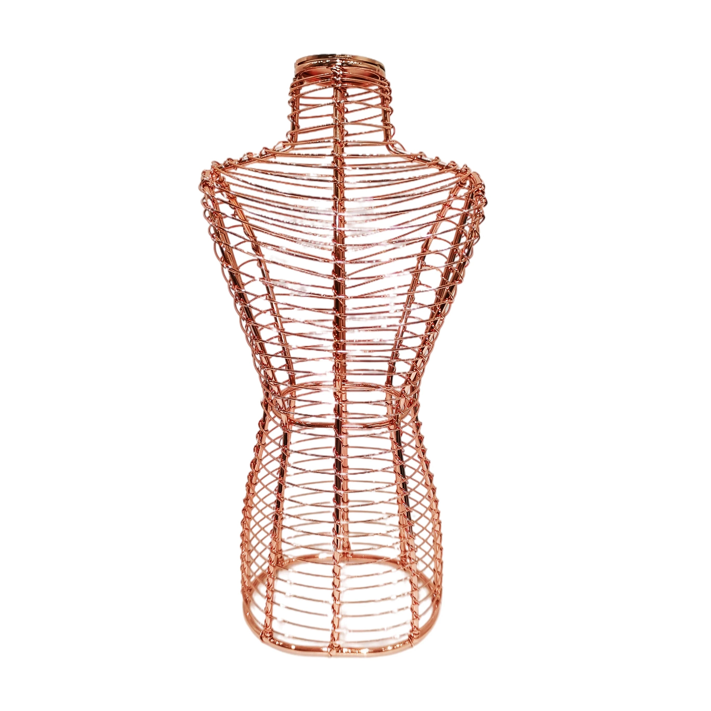 Customize Wire Mannequin Upper Body Coherer Wire Mannequin Bust Form for Window Display