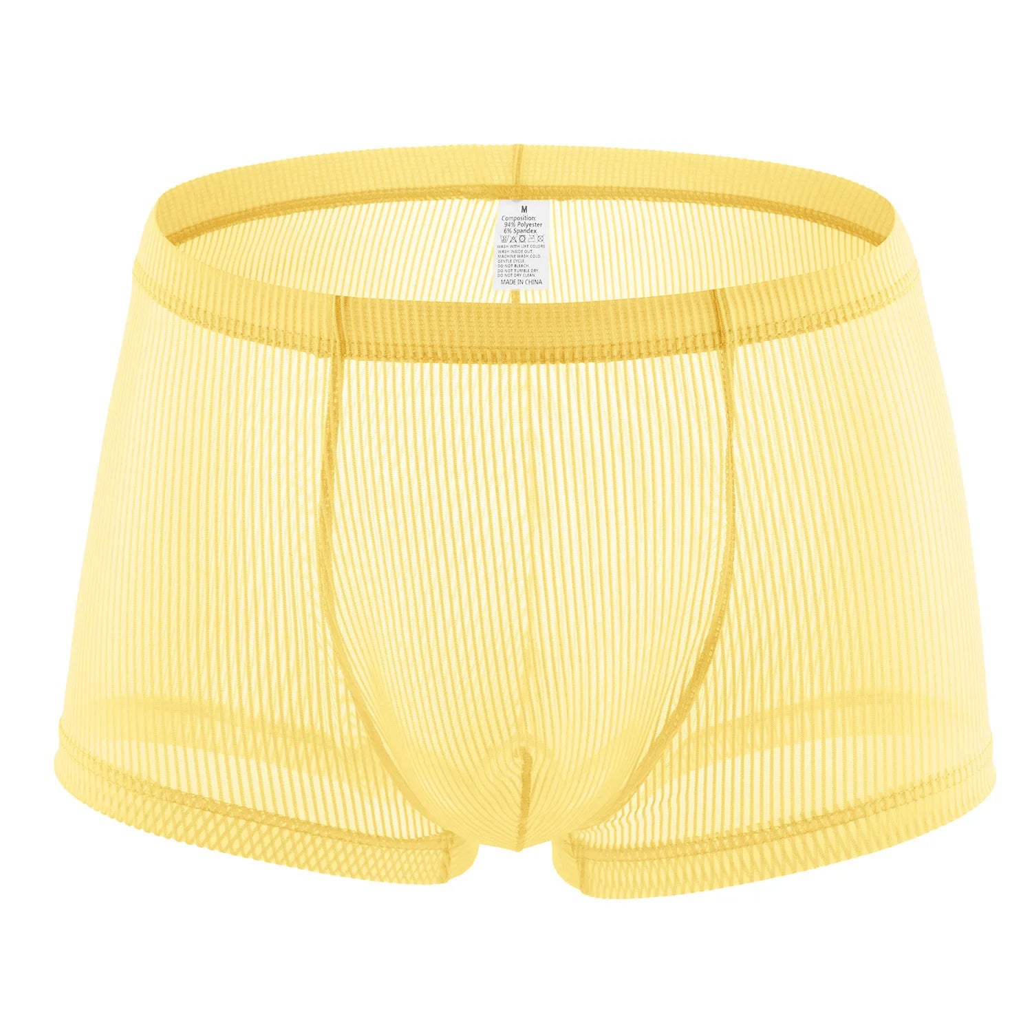 Transparent Striped Sexy Boxer Pants Breathable Temptation Sexy Men's Underwear