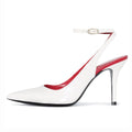 Women Pointed Toe Slingbacks Party High Heels Wedding Shoes Heeled Pumps for Ladies Bridals