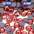 VDD 016 Padparadscha  ACME+Series Glass Crystal Rhinestones Flatback HotFix Iron on Strass Glitter 3DStonesForGarmentDecorations
