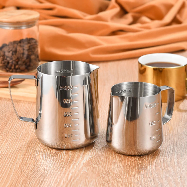 Barista 900ml Stainless Steel 18/8 Milk Frother Pitcher Latte Art Steaming Frother Cup Espresso Coffee Machine Accessories