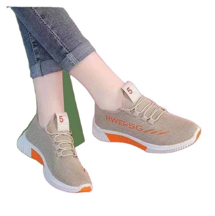 HongyanBest Seller Women Shoes Casual Walking Style Shoes Seasonal Hook and Sport Shoes for Ladies