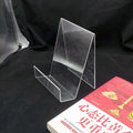 UMI NK442 Clear Acrylic 3mm Thick Book Stand Picture/Tablet Holder No-Opening Design Large Capacity Displaying Books Pictures