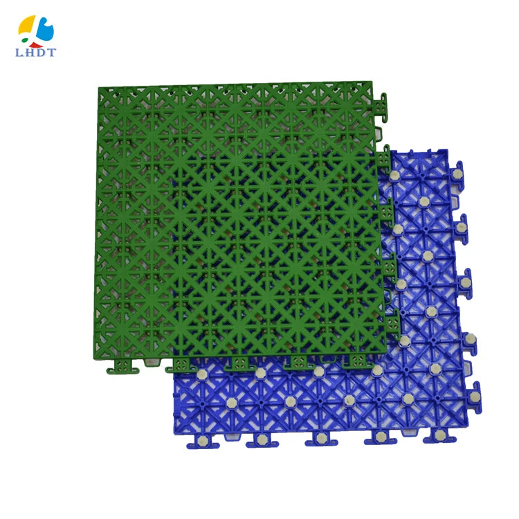 Factory Interlocking Floor PP Plastic Sports Basketball Tennis Court  Backyard Decking Tiles