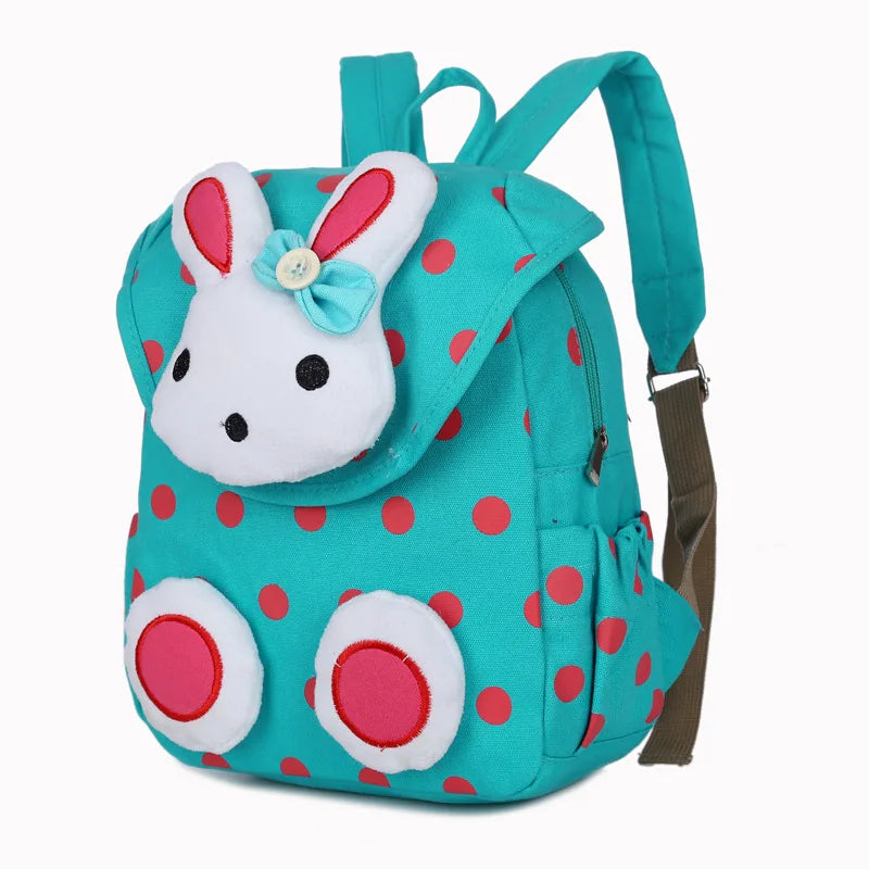 Manufacturer Twinkle Animal Design Waterproof Canvas Cartoon Character Backpack Children's Schoolbags for Girls