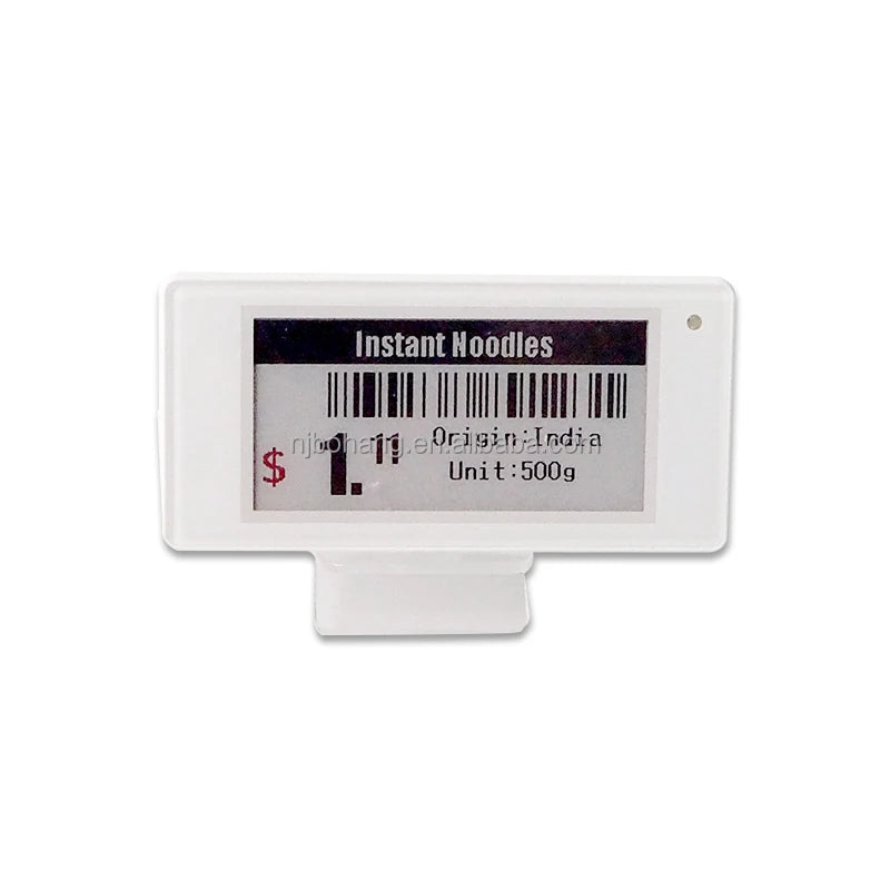 Bohang 2.13 Inch Store Electronic Shelf Label Esl Digital Price Tag for Intelligent Store
