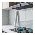 Peel and Stick 3D Grey Marble Wallpaper Waterproof and Fire Resistant Self Adhesive Wall Paper for Kitchen Counter Table Desk