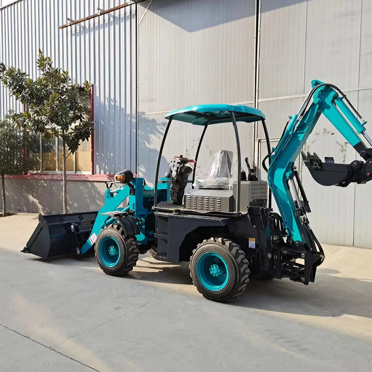 New Backhoe Loader CE EPA Mini Loader Backhoe Factory Price Mini  Backhoe Loader China