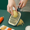 Household Kitchen Grater Multifunctional Stainless Steel Potato Shredded Carrot Grater Light Luxury Vegetable  Planer Peeler
