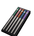 High Quality Metal Chop Sticks Gift Box Food Grade Stainless Steel Chopsticks
