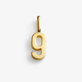 Fashion Jewelry Simple Angel Number Pendant Charm Stainless Steel Man Gold Plated Ornament Party Fine Jewelry for Women