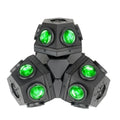 Hot Sale 18pcs *3W 120W 3 Heads Beam Laser Led Stage Music Lighting Disco DJ Led Stage Light