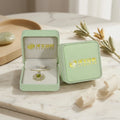 Zebooak Elegant Square Jewelry Box with Soft Interior for Necklace and Pendant Packaging