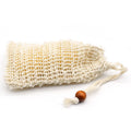 Bathroom Accessories 9X14cm Natural Shower Soap Bag for Exfoliating