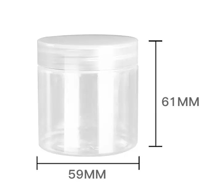 Vacio Frasco De Plastico Pet Para Gelatina Miel Helado Recipiente 50ml 100ml 200ml Envase Pet Verpakking Colores Al Por Mayor